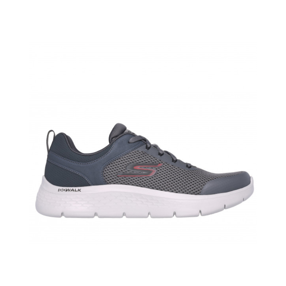 Skechers Mens Go Walk Flex Shoes Charcoal