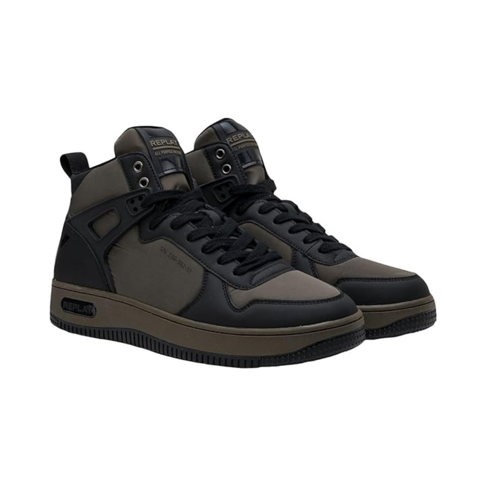 Converse hi top replay trainers sales