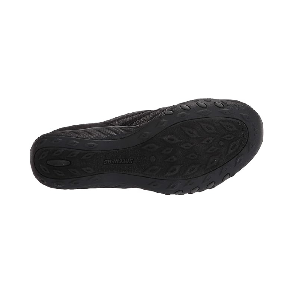 Skechers 100217 Womens Breathe-Easy Shoes Black