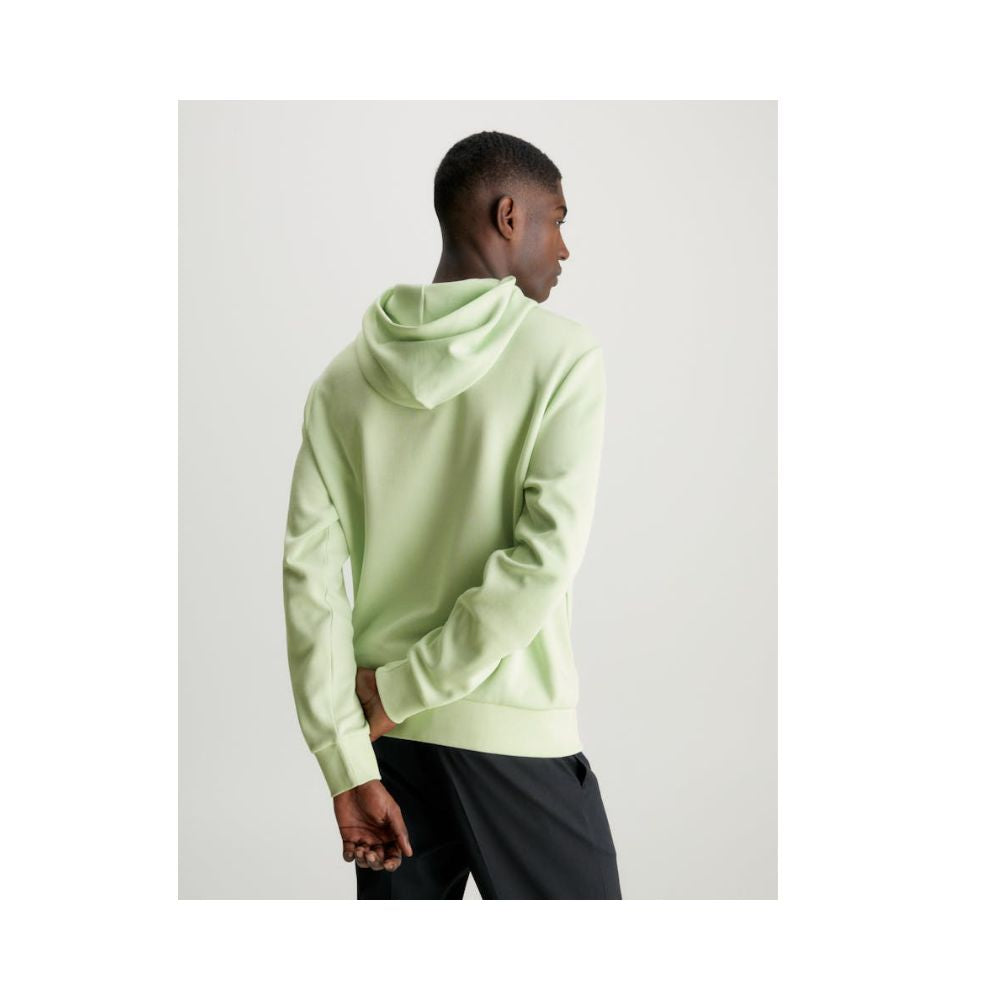 Calvin Klein K109927 Msw Micro Logo Repreve Hoodie Lime Green