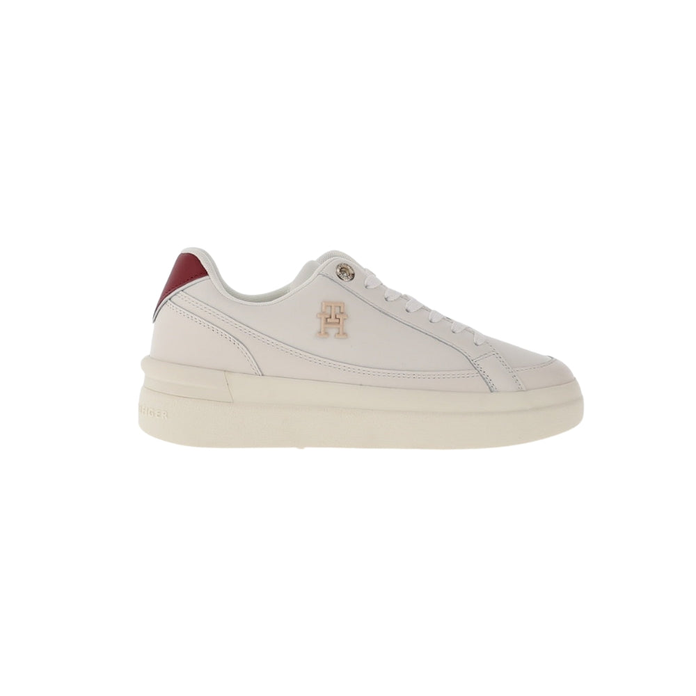 Tommy Hilfiger Fw07568 Ftw Th Elevated Court Sneaker  White