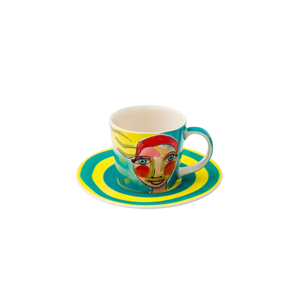 Olivia-0000025 Cup & Saucer Artist Lady