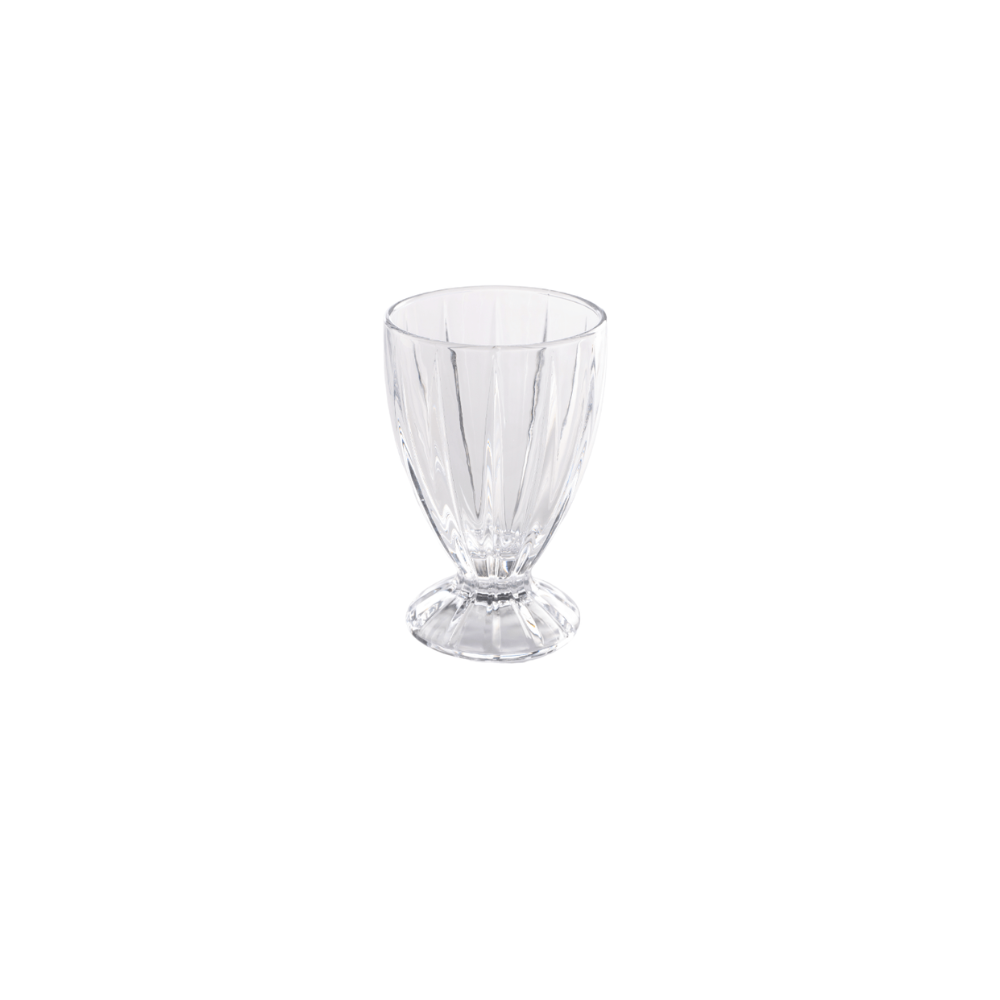 Jenna Clifford -7243 Water Goblet (Set Of 4) Clear In Gift Box