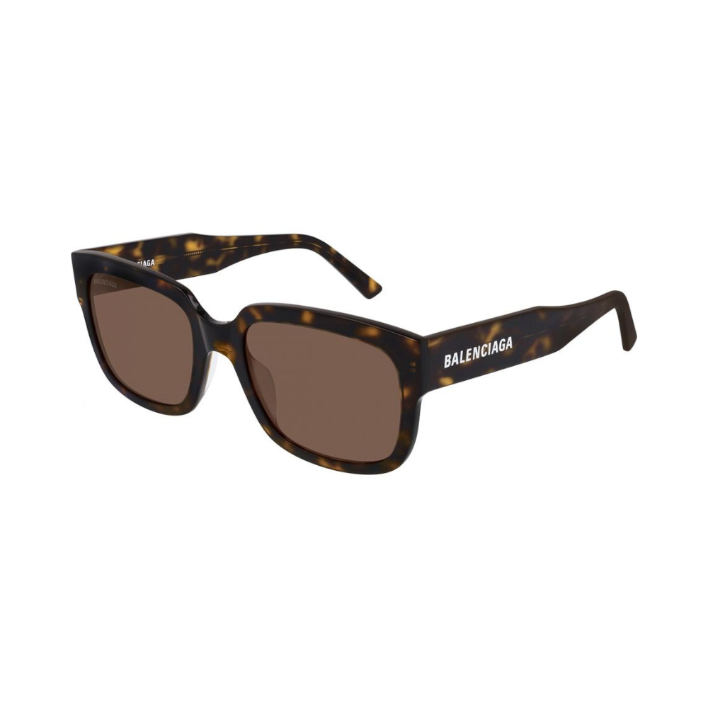 Balenciaga Bb0049S-002 55 Havana/Brown