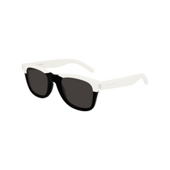 Saint Laurent Sunglass Unisex Black Ivory Black SL 51-049