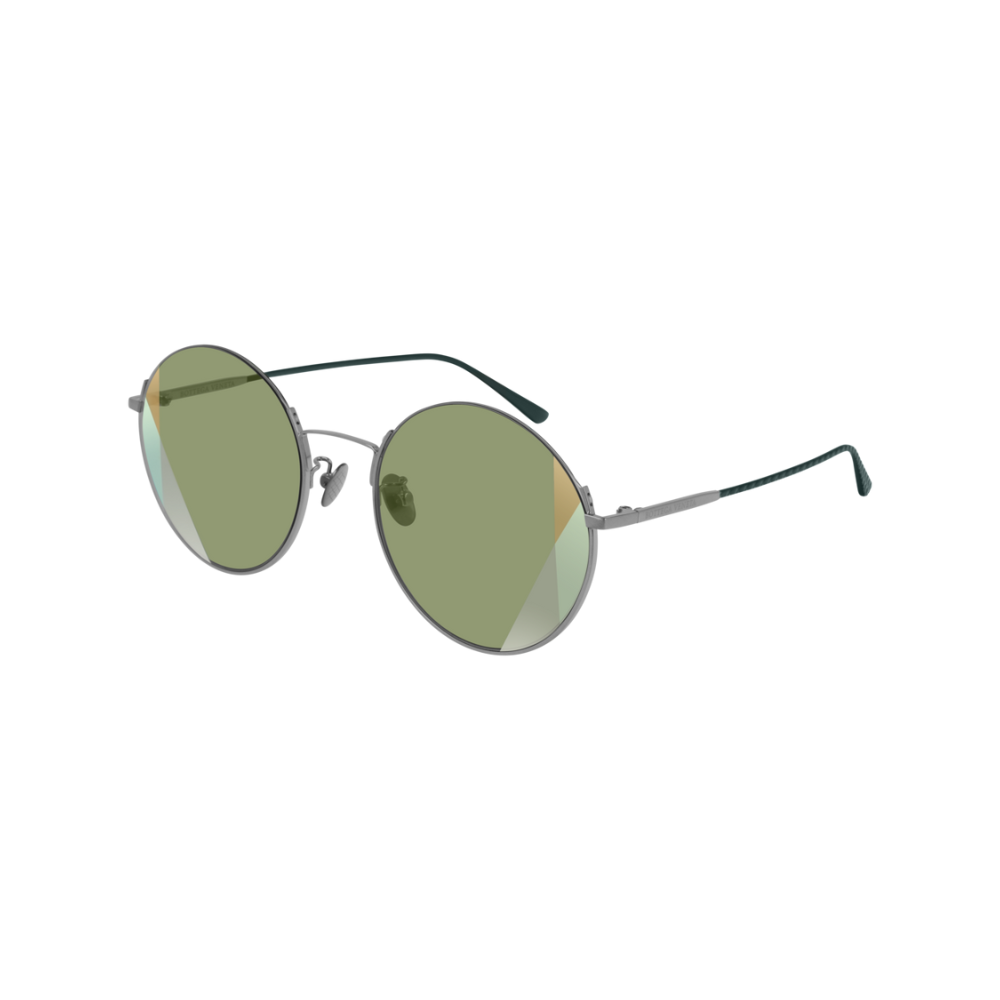 Bottega Veneta Sunglass Woman Silver Green BV0246S-004