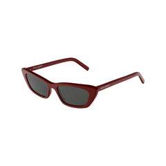 Saint Laurent Sunglass Woman red Grey SL 277-003