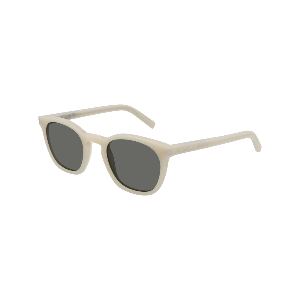 Saint Laurent Sunglass Unisex Ivory Grey SL 28-041