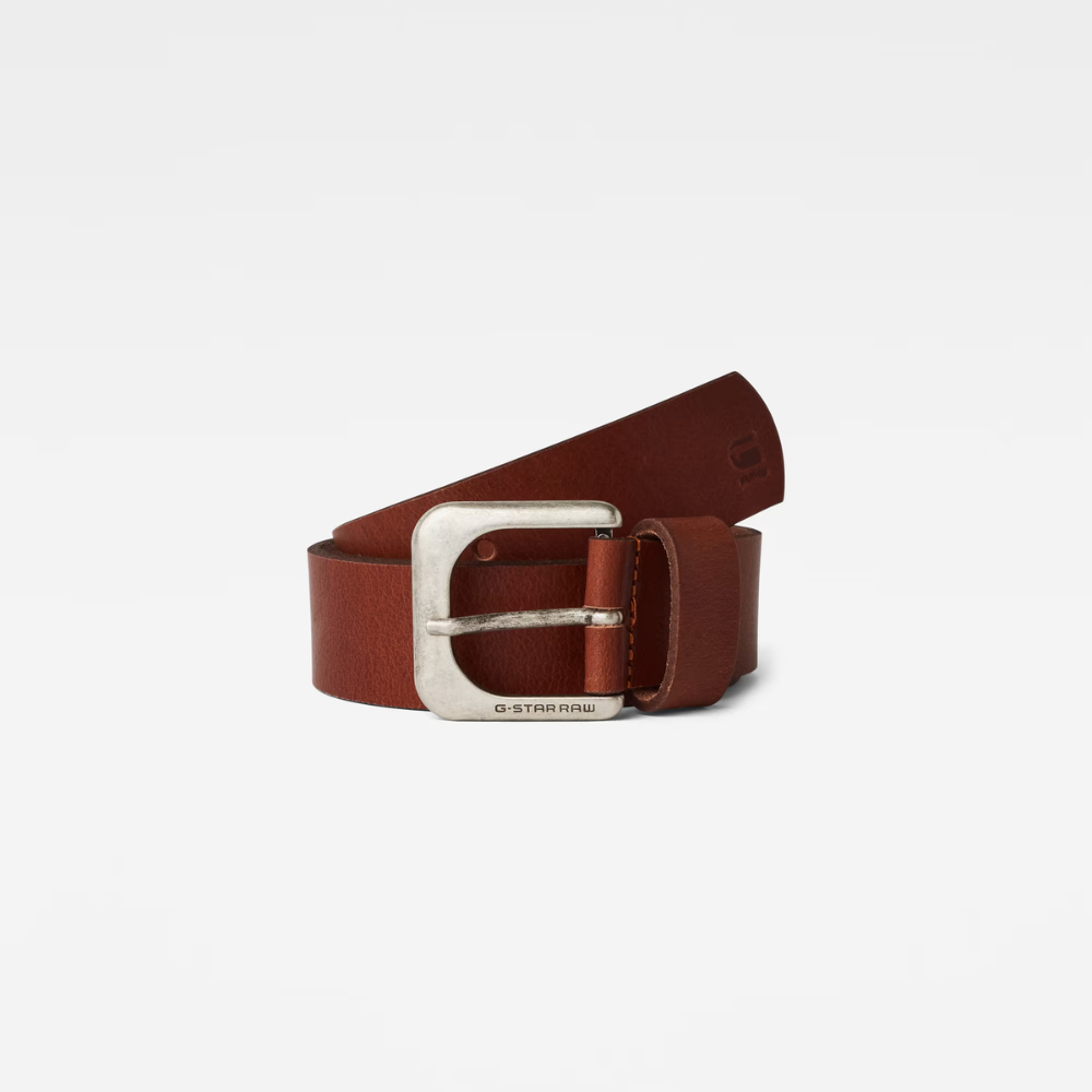 G-Star D25513 Unisex Small Zed Belt Cognac