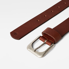 G-Star D25513 Unisex Small Zed Belt Cognac