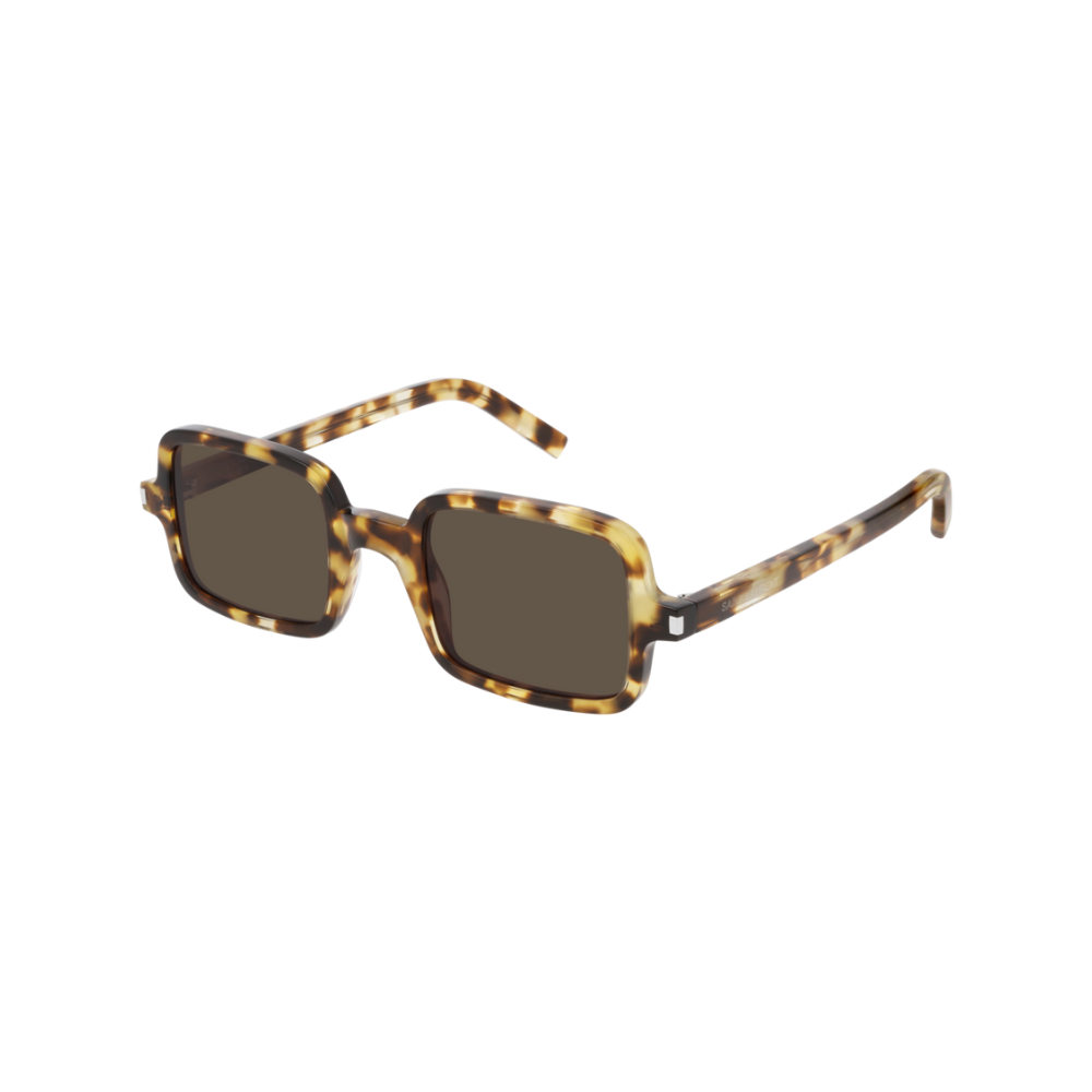 Saint Laurent Sunglass Unisex havana Brown SL 332-006