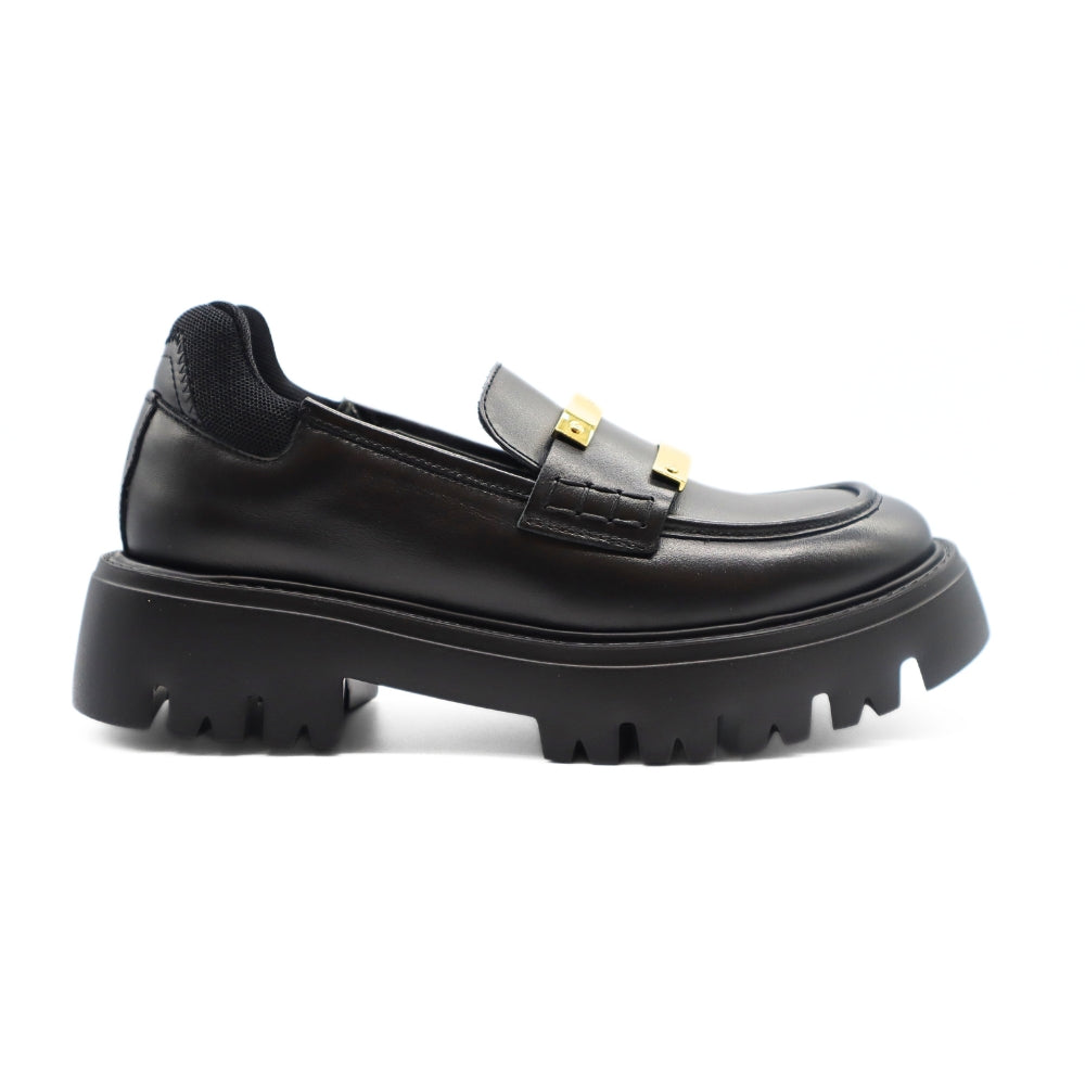 Nº21  23Isp04480448 Logo-Plaque Chunky-Sole Loafers