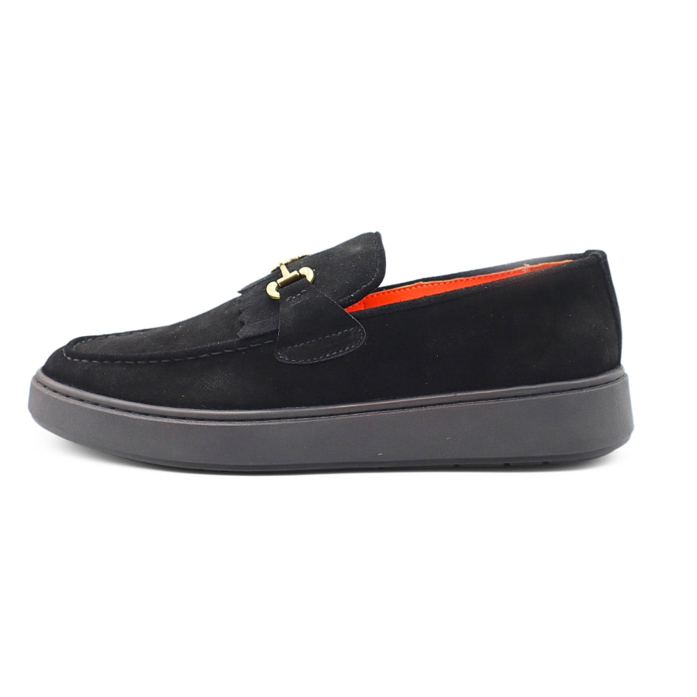 Le Manne Yt5 Mens Leather Shoe Black