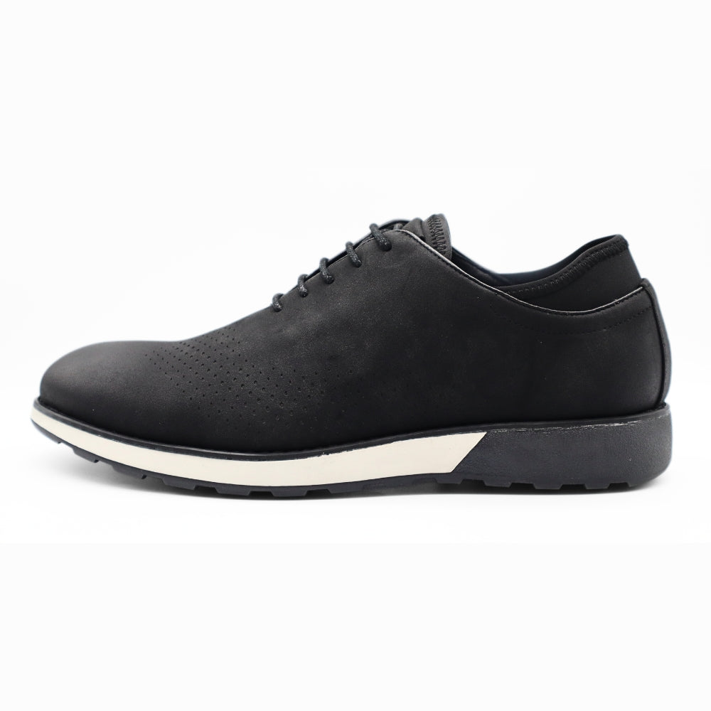 Le Manne Bhp-9 Mens Pu Shoe Black