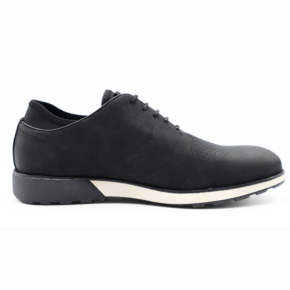 Le Manne Bhp-9 Mens Pu Shoe Black