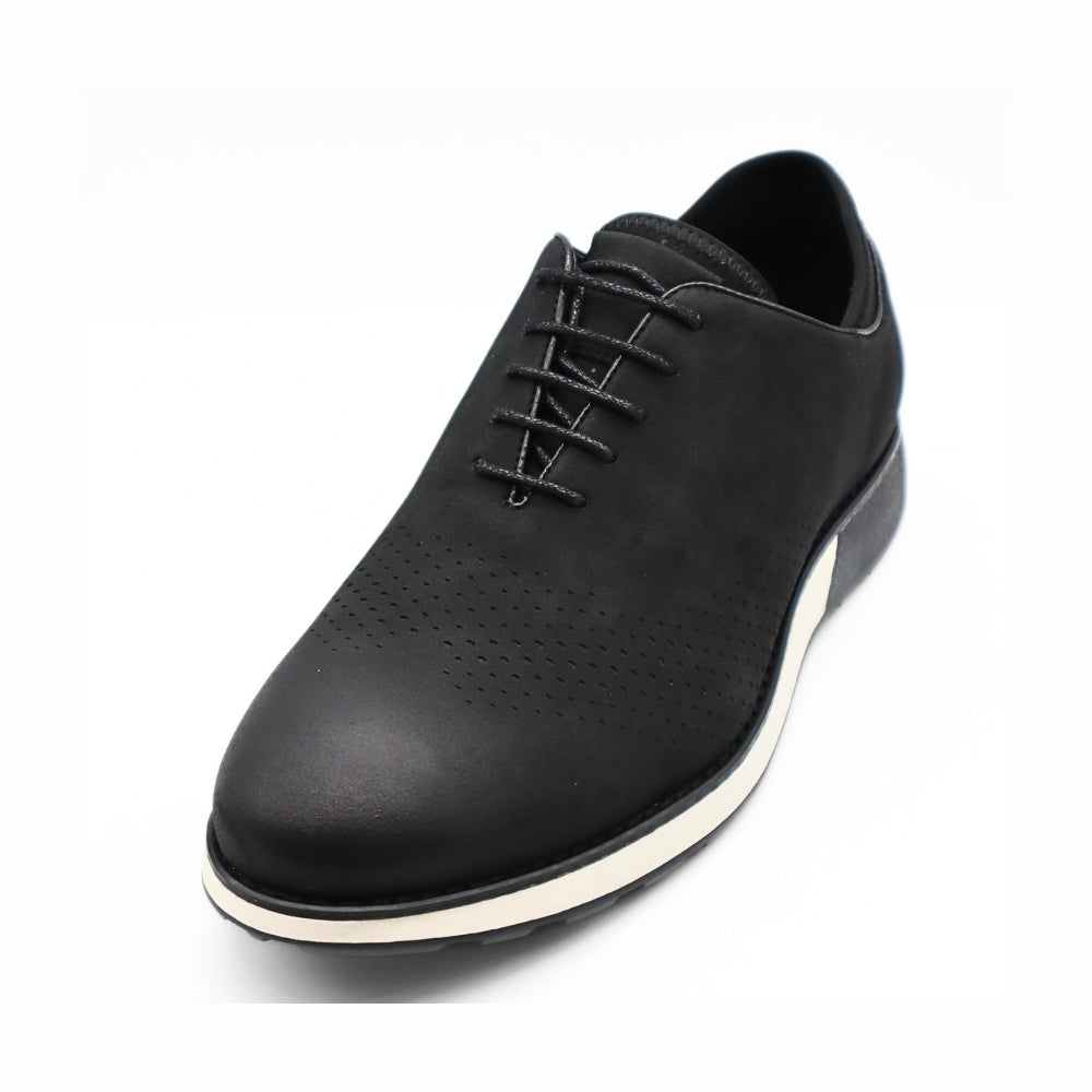 Le Manne Bhp-9 Mens Pu Shoe Black