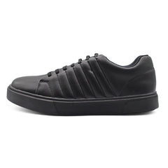 Le Manne Bhp-6 Mens Pu Shoe Black