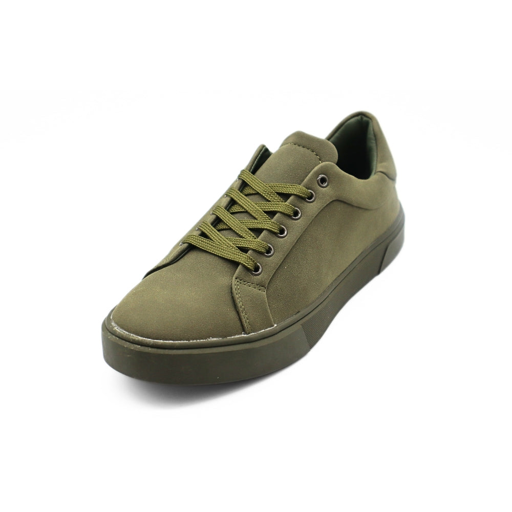 Le Manne Bhp-2 Mens Pu Shoe Olive