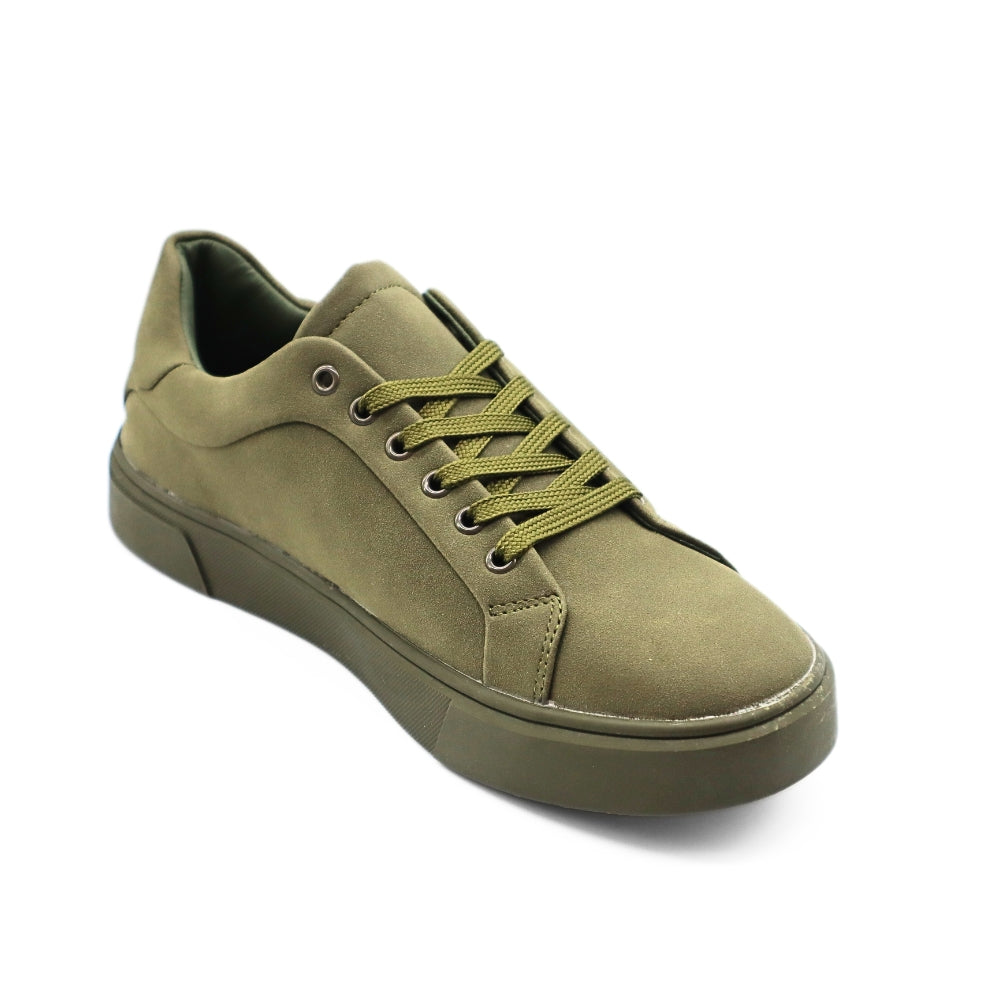 Le Manne Bhp-2 Mens Pu Shoe Olive