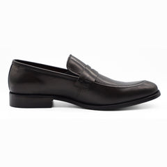 Le Manne Bhl-2 Mens Lether Shoe Black