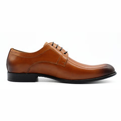 Le Manne Bhl-3 Mens Leather Shoe Tan