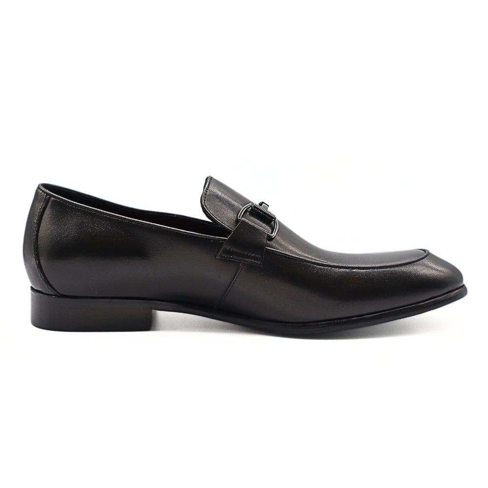 Le Manne Bhl-1 Mens Pu Shoe Black