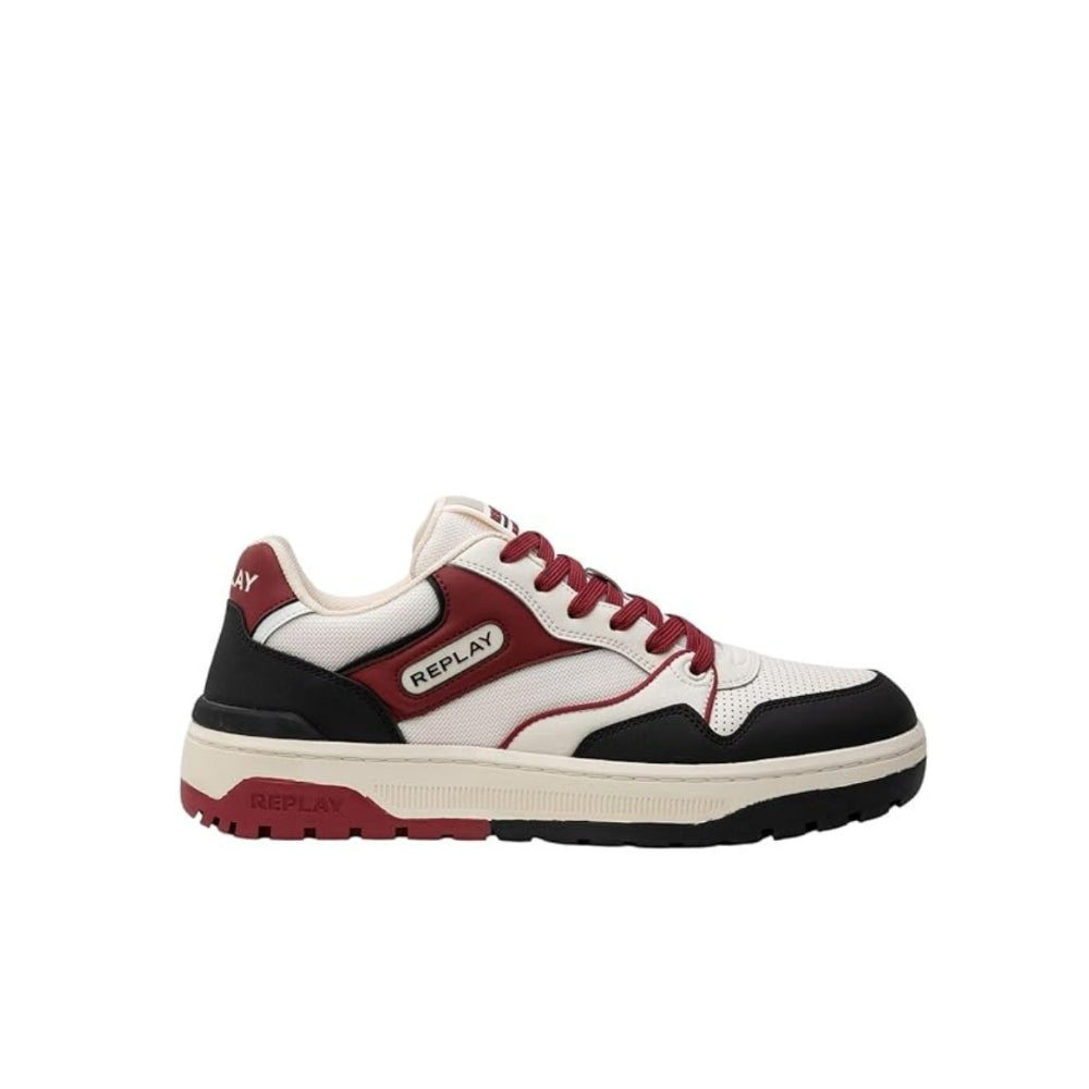 Replay Mens Gemini Live Shoes  Black/White/Red