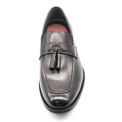 Le Manne Bhl-4 Mens Leather Shoe Black