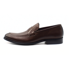 Le Manne Bhl-2 Mens Leather Shoe Brown