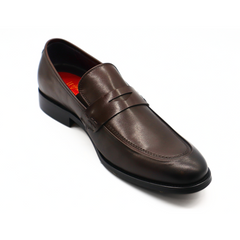 Le Manne Bhl-2 Mens Leather Shoe Brown