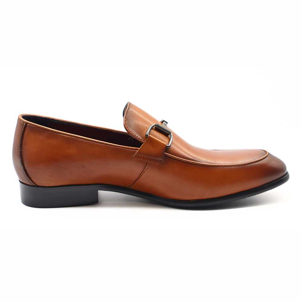 Le Manne Bhl-1 Mens Pu Shoe Tan