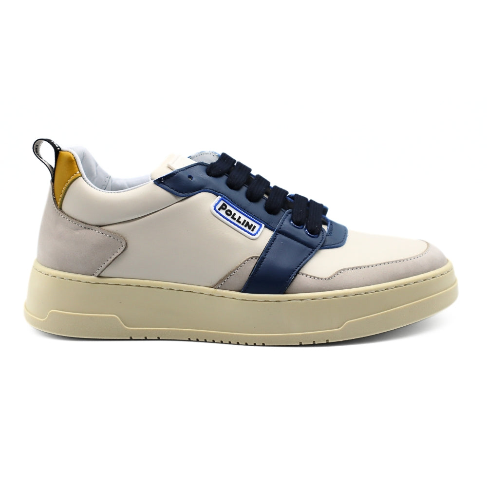 Pollini Sb15064G1Hum Sneaker Vintage 40 Ivory