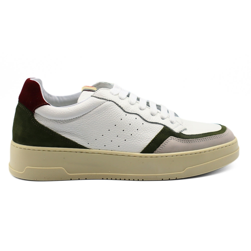 Pollini Sb15054G1Hun Sneaker Vintage 40 White Green