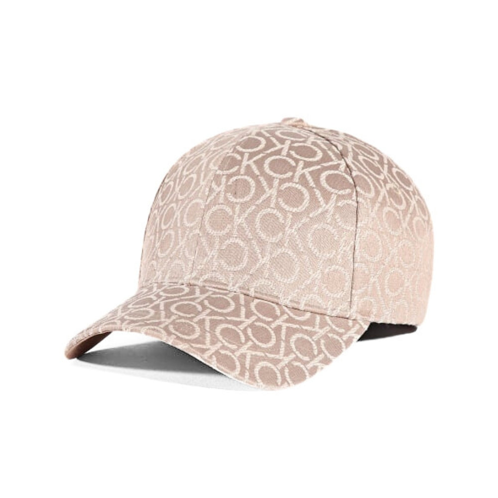 Calvin Klein K6120320 Monogram Jacquard Cap Beige