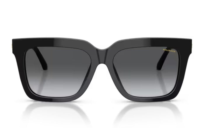 Versace Ve4498 Gb1/T355 Black Dark Grey Gradient Sunglasses