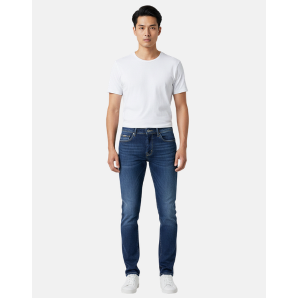 Enrico Coveri Mens Jimmy Jeans In Dark Blue