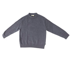 Calvin Klein Mens Cotton Wool Sweater In Grey
