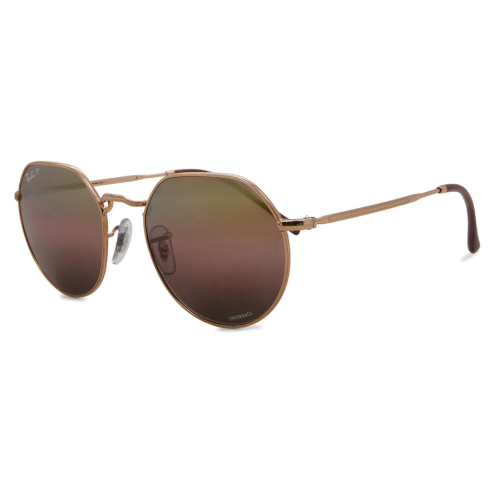 Ray-Ban Jack Unisex Sunglasses In Rose Gold