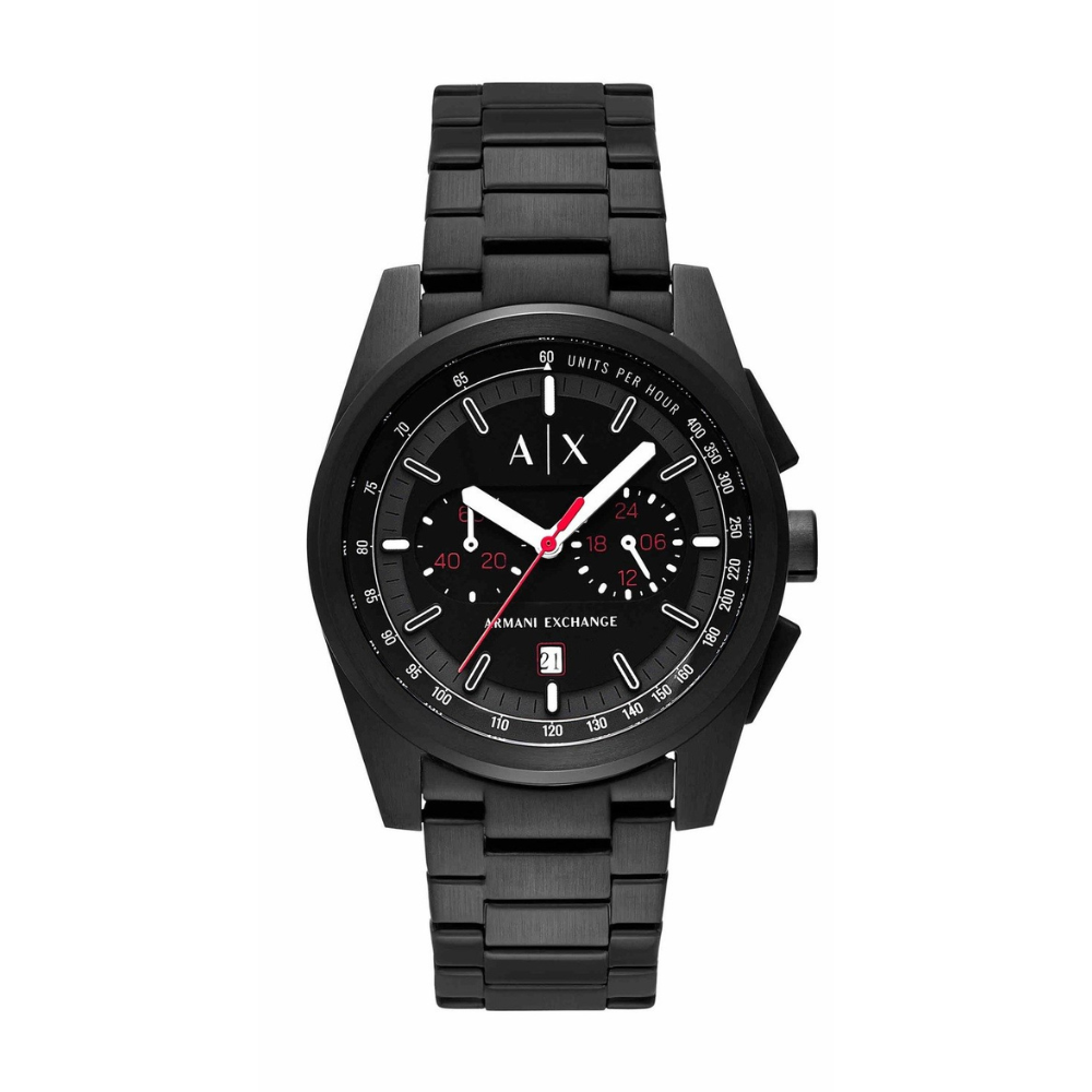 Armani Exchange Parker Street Gents Watch In Black