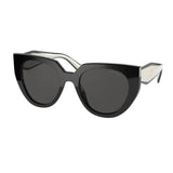 Prada Pr 14Ws 09Q5S0 52 Black/Talc