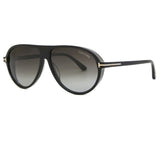 Tom Ford Marcus Unisex Sunglasses In Black