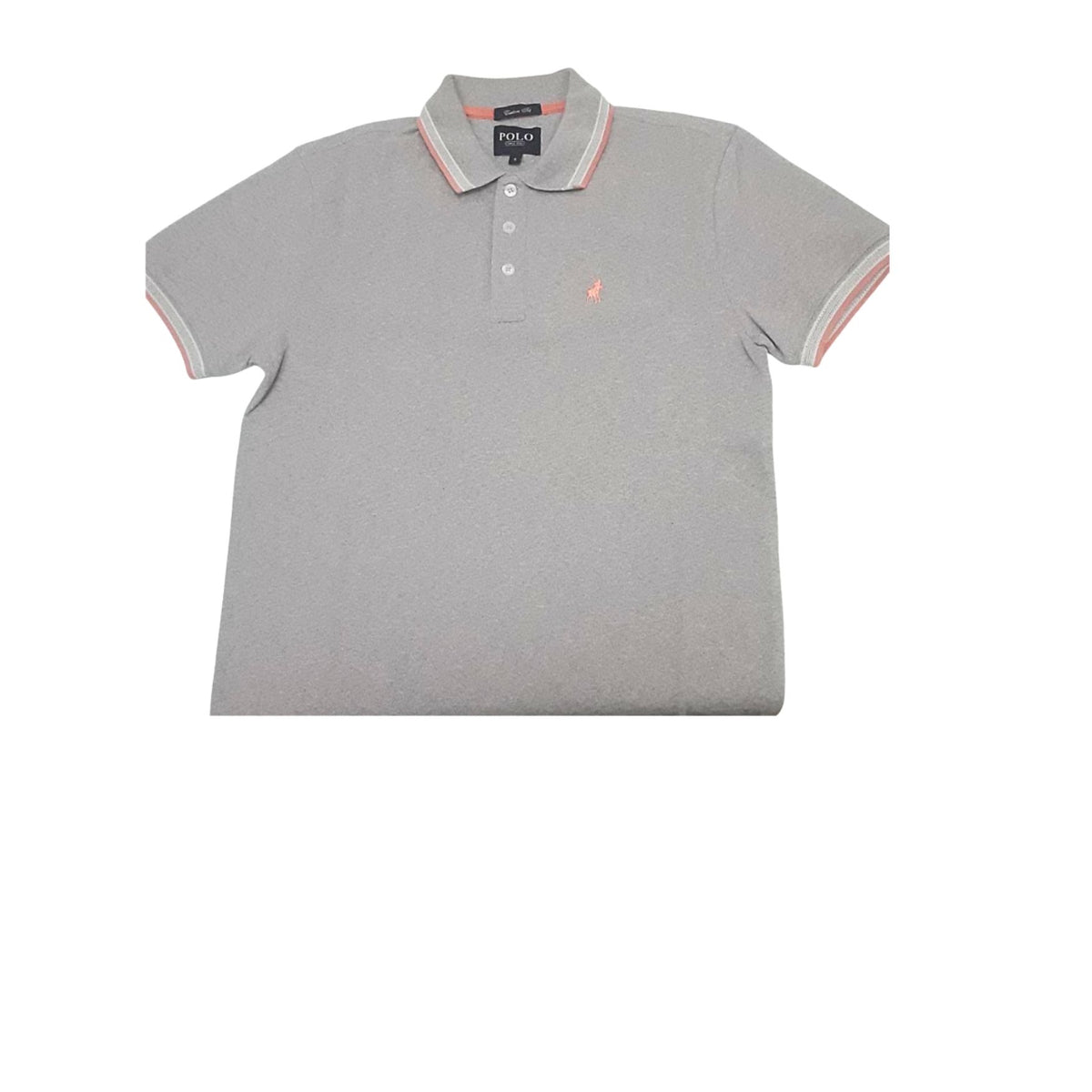 Tipped Polo Golfers For Men In Pink