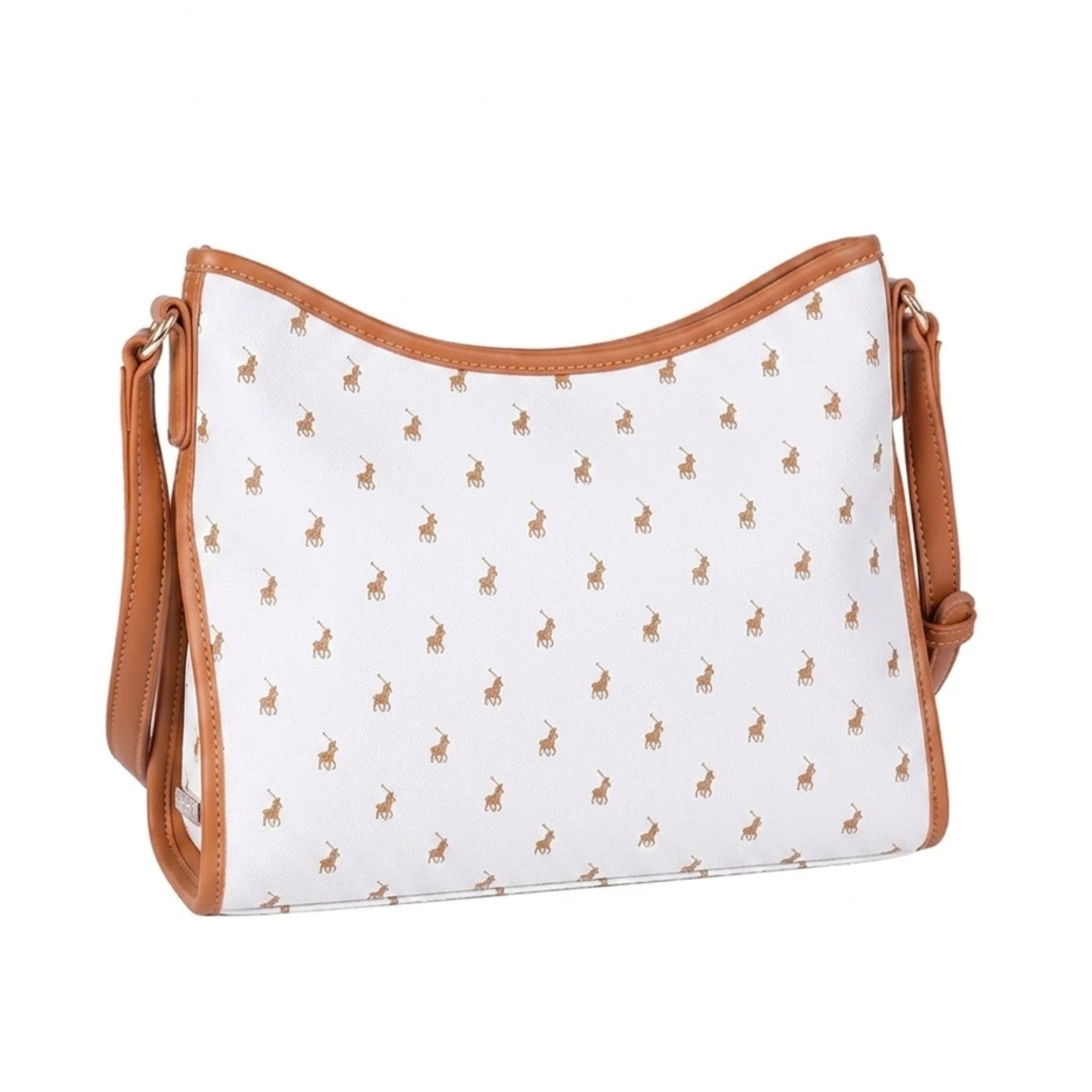 Polo Iconic Tulip Sling Bag In White