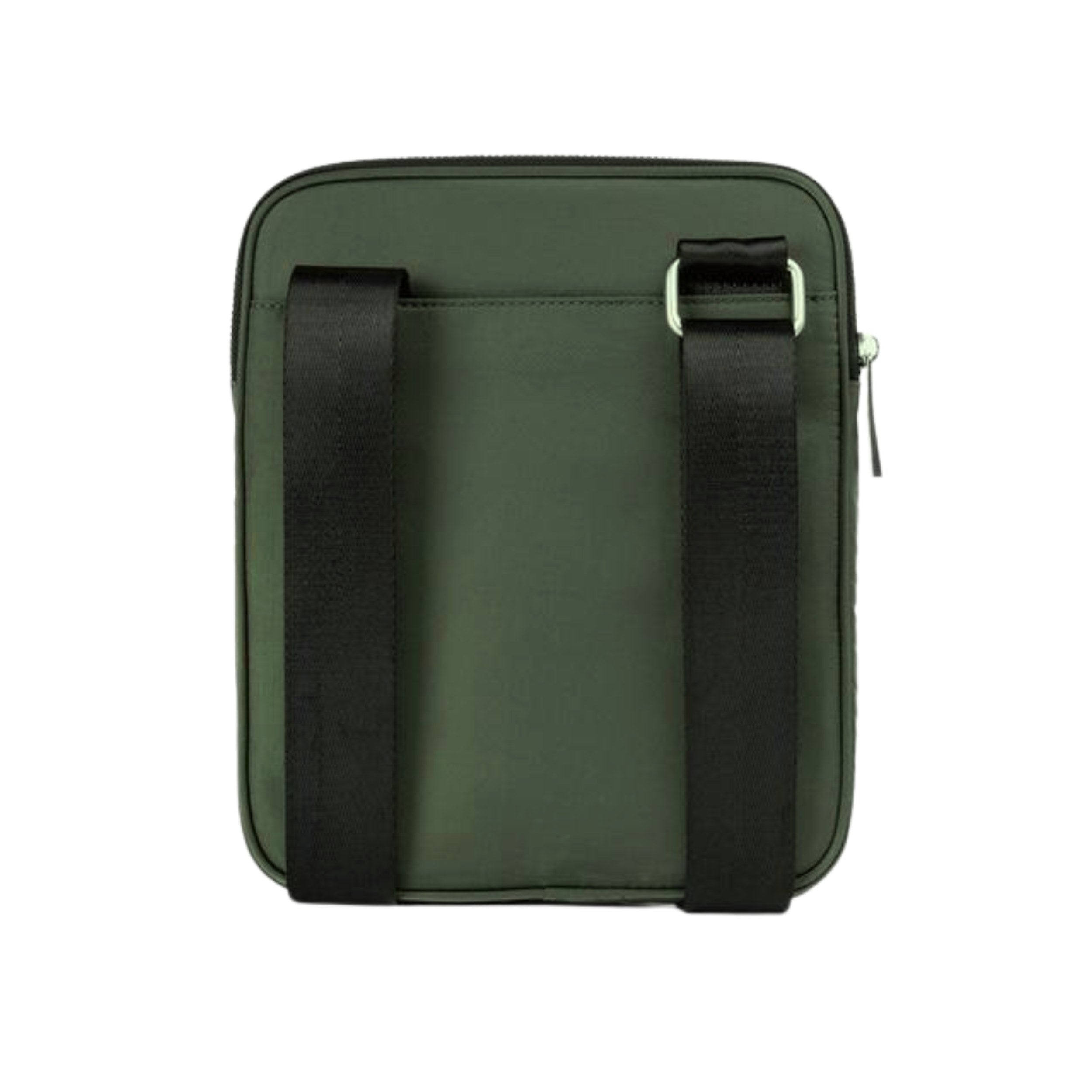 Replay Mens Crossbody Bag In Green and Beige