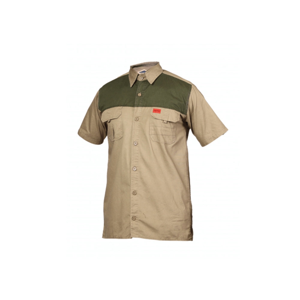 Sniper Khaki Adv Color Block S/S Shirt Khaki