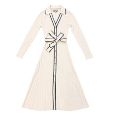 Pringle Womens Felicity Knit Dress In Cream