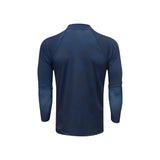 Sniper Mens L/S Rash Vest Cnmrv  Navy