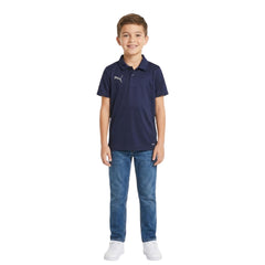 Puma Boys Forever Faster Polo In Navy
