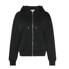 Calvin Klein Ladies Archive French Terry Hoodie In Black
