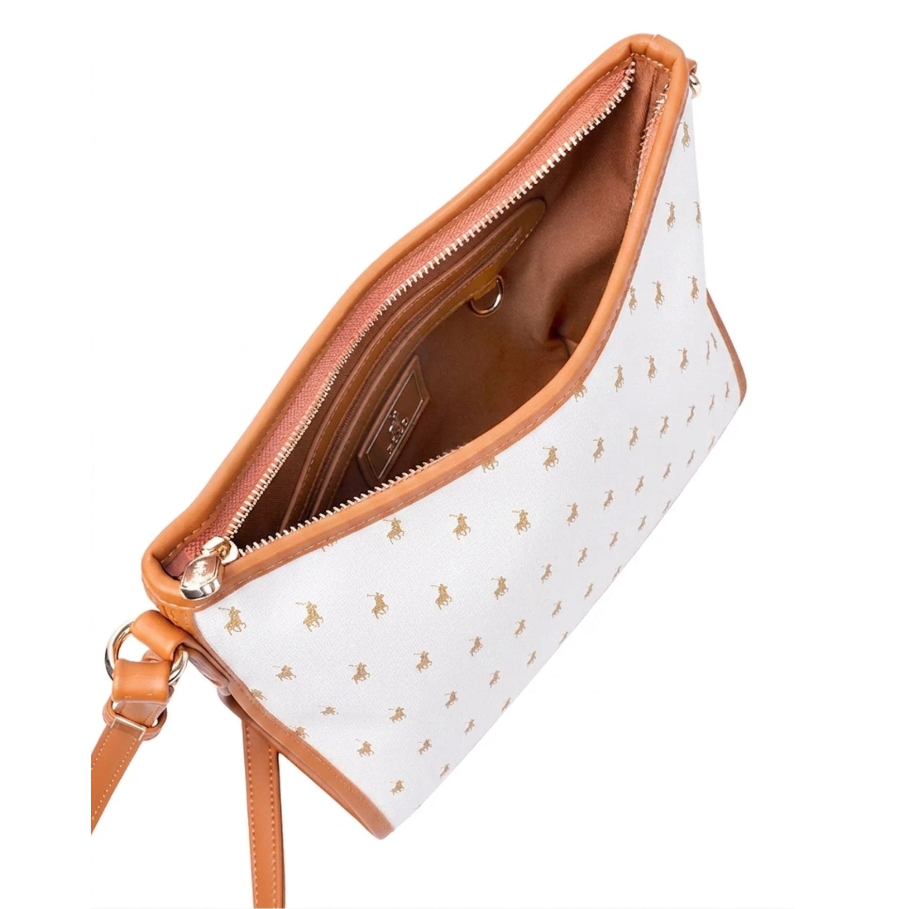 Polo Iconic Tulip Sling Bag In White